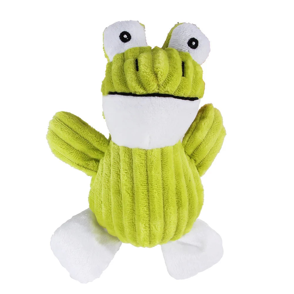 Frog - Plush Dog Toy