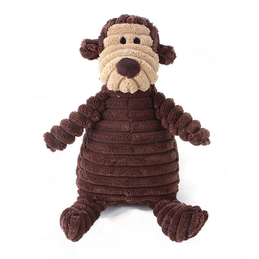 Monkey - Plush Dog Toy